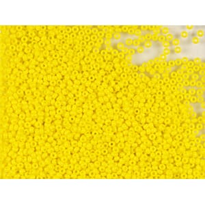 Bunadsperler - 83110 Sitron gul opak