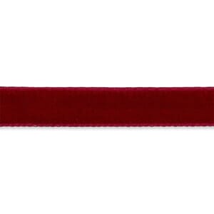 Fløyelsbånd 16 mm - burgunder - PR METER