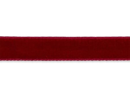Fløyelsbånd 16 mm - burgunder - PR METER