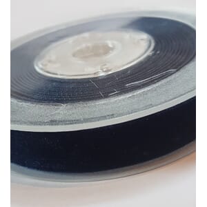 Fløyelsbånd 16 mm - Marineblå - rull 5 M