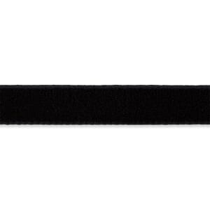 Fløyelsbånd sort - 9 mm - rull 10 m