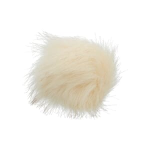 Pelsdusk immitasjon - 14 kremhvit