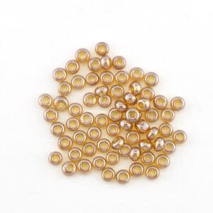 Gütermann rocailles 11/0 - 12 g - 2046 mørk rav