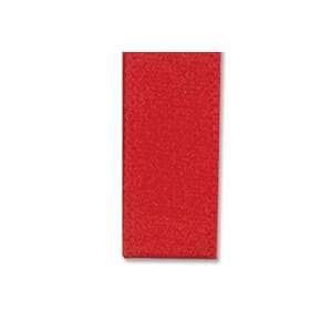 Satinbånd - 47 rød - 15 mm - RULL 10 m