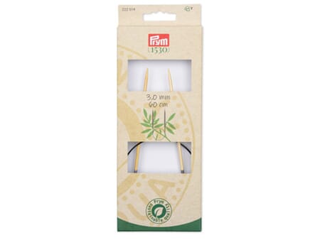 Prym bambus rundpinne - 60 cm/ 3 mm