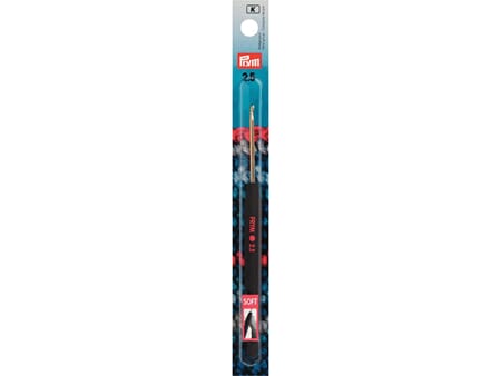 Prym Heklenål Soft - 2,5 mm - aluminium