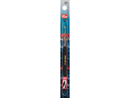 Prym Heklenål Soft grip - 3,5 - aluminium