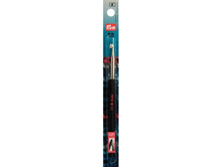 Prym Heklenål Soft grip - 5,0 - aluminium