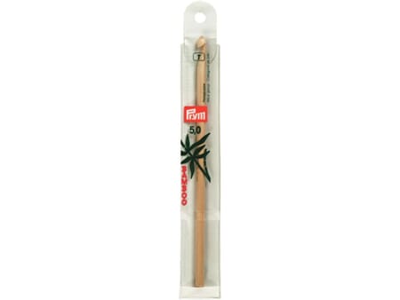Prym Bamboo Heklenål - 5 mm - bambus - ull