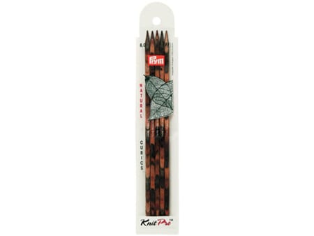 KnitPro settpinner - natural cubics - 6 mm