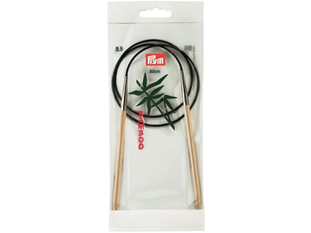 Prym Bambus Rundpinne - 80 cm/ 5,5 mm