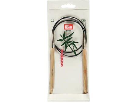 Prym Bambus Rundpinne - 80 cm/ 7mm