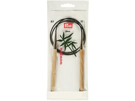 Prym Bambus Rundpinne - 80 cm/ 8 mm