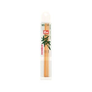 Prym Bambus settpinner - 2,5 mm/ 15 cm