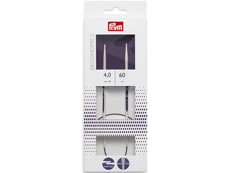 Prym Ergonomics rundpinne - 60 cm/4 mm