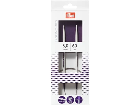 Prym Ergonomics rundpinne - 60 cm/5 mm