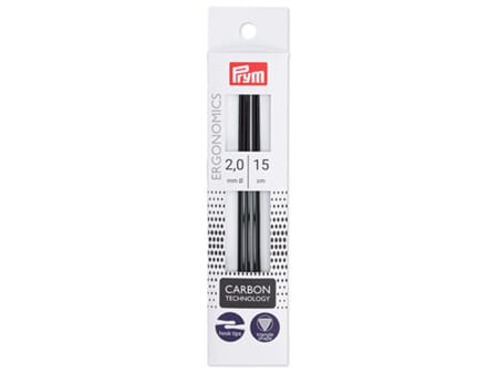 Ergonomics settpinner - carbon - 15 cm/2 mm