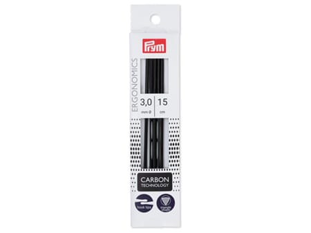 Ergonomics settpinner - carbon - 15 cm/3 mm