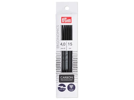 Ergonomics settpinner - carbon - 15 cm/4 mm