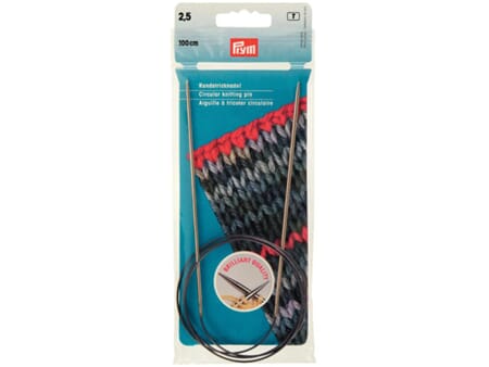Prym messing rundpinne - 100 cm/ 2,5 mm