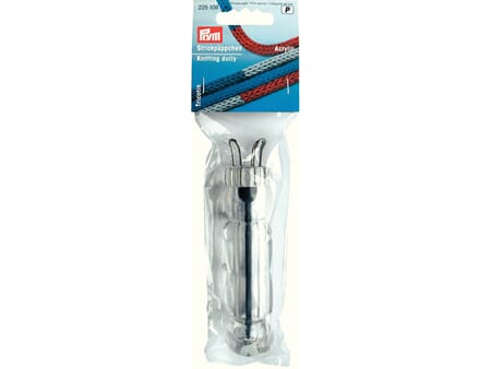 Prym Strikkelise - 4 bøyler (transparent akryl)