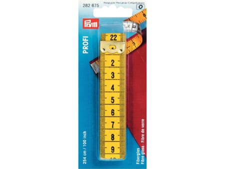 Prym målebånd PROFI - 254 cm/ 100 inch - glassfiber