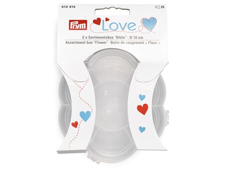 Prym Love Assotment box - Flower - 2 stk bokser Ø 10 cm