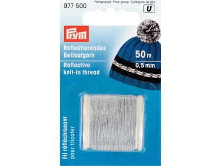 Prym reflexgarn/ reflextråd - 0,5 mm/ 50 m