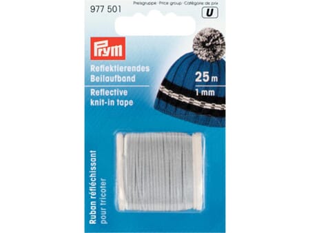 Prym reflexgarn/ reflekstråd - 1 mm/ 25 m