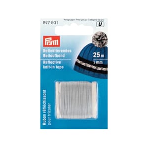 Prym reflexgarn/ reflekstråd - 1 mm/ 25 m