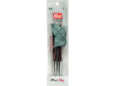 KnitPro utskiftbar rundpinne - 8 mm/ 11,6 cm