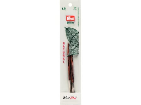 KnitPro utskiftbare rundpinner - 4,5 mm/ 8,7 cm - kort