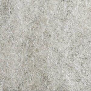 Kardet norsk ull - C1 - 110 lys grå - vasket - 50 g