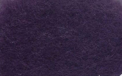 Kardet ull - C1 - 500 g - 441 mørk violett