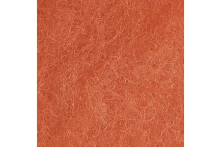 Kardet norsk ull - C1 - 523 orange - 50 g