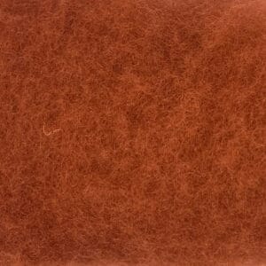 Kardet ull - C1 - 50 g - 609 rødbrun