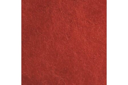 Kardet norsk ull - C1 - 614 skarp rød - 50 g