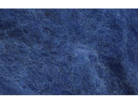 Kardet ull - 50 g - 640 melert nisseblå