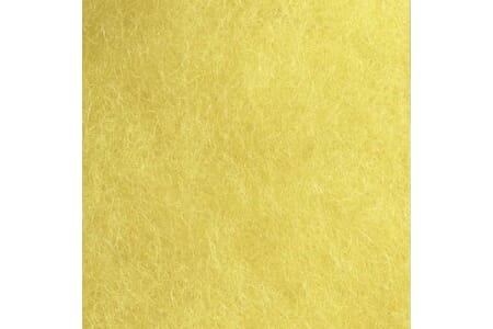 Kardet norsk ull - C1 - 709 lys gul - 50 g