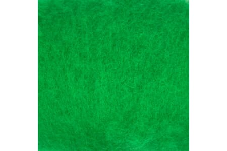 Kardet ull - 50 g - 729 skarp grønn